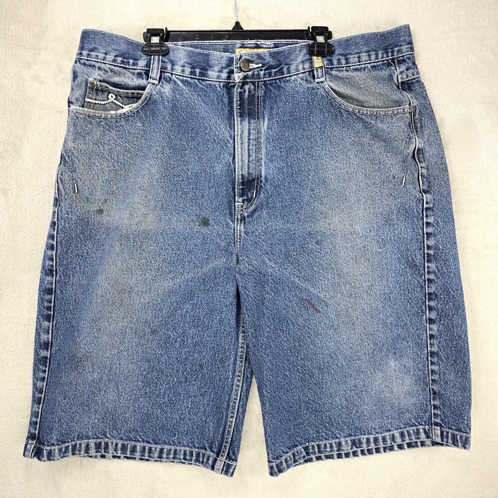 Vintage Kno Betta Shorts Men's 44 Fits 42 Denim Jeans Baggy Hip Hop Skater Y2K